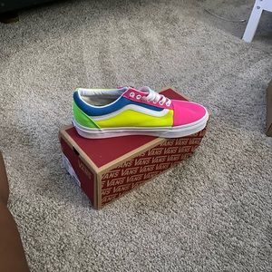 Colorful vans